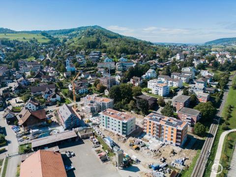 Umgebungsarbeiten Haus 3 und 4