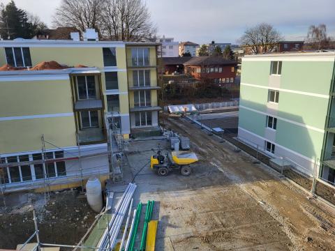 Noch ist es eine Baustelle